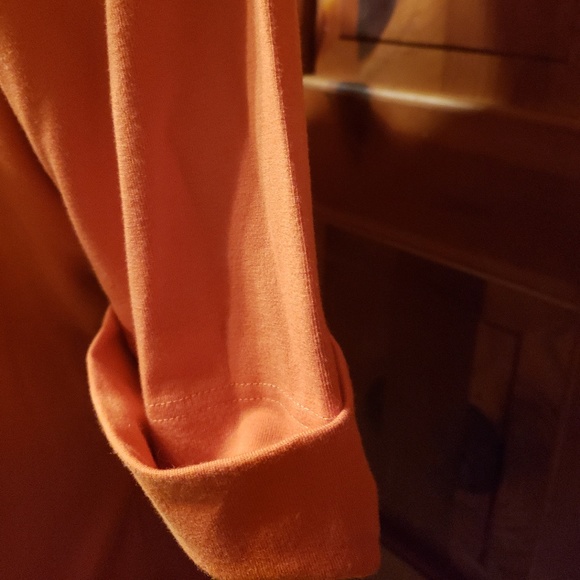 💜3/$10💜Eddie Bauer"Nice orange shirt for fall - Picture 5 of 5